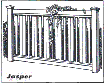 Jasper Vinyl Fence